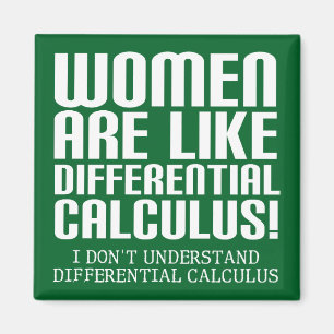 Diferenciação entre mulheres Calcula Imã de gel