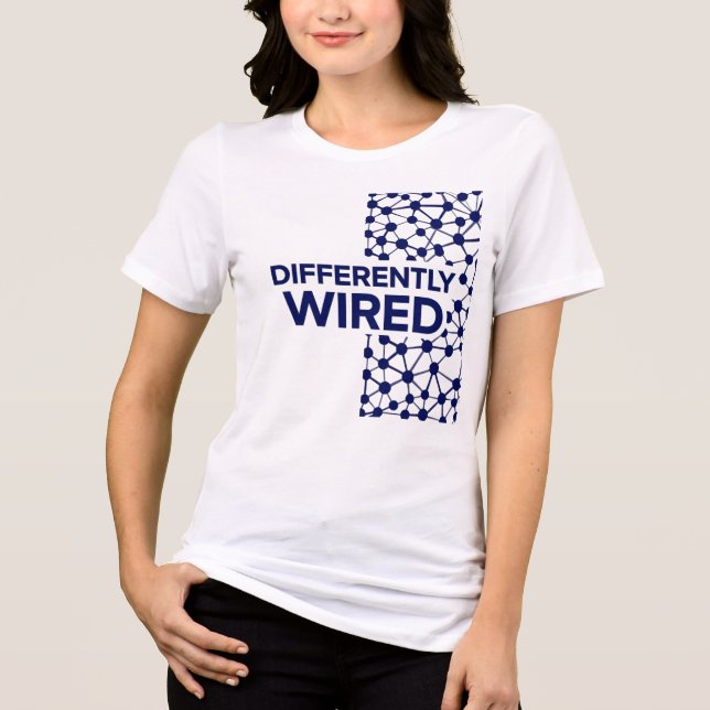 Differently Wired – Autism Awareness Month Blue (Frente)