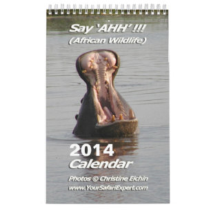 Diga "AHH"!!! - Calendário africano 2014 1-Pg dos