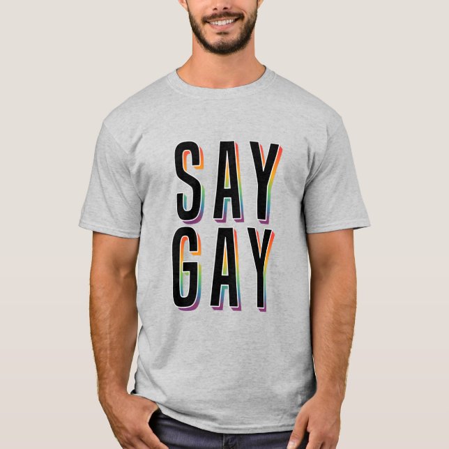 Diga Camiseta FLA Gay (Frente)