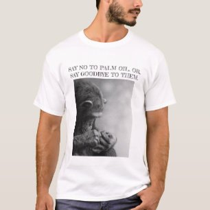 DIGA NÃO À CAMISA DO ÓLEO DE PALMA