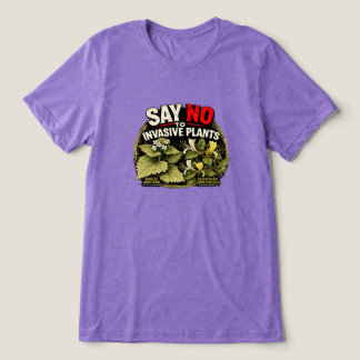 Diga Não à Camiseta das Plantas Invasoras