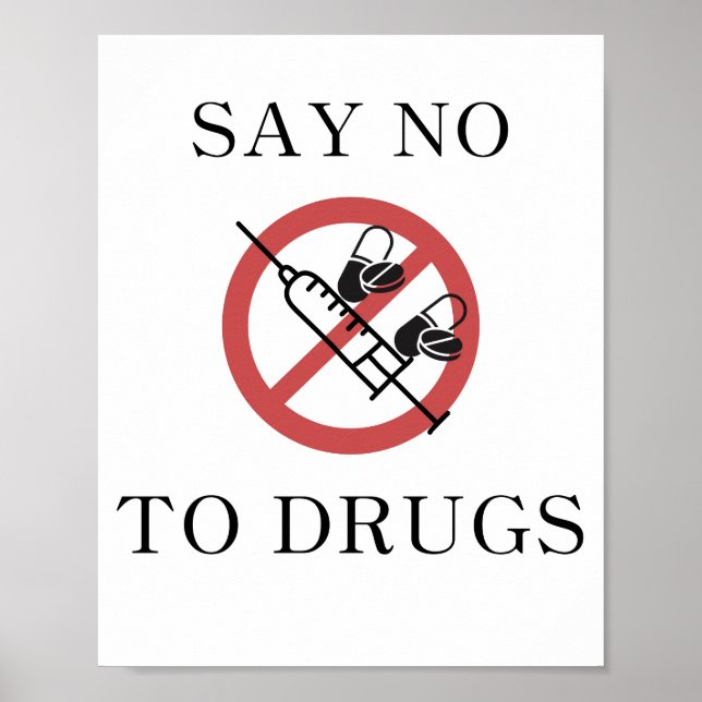 Diga Não Aos Posters De Drogas (Frente)