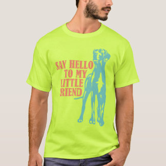 Diga Olá Para Minha Pequena Camiseta De T-Shirt