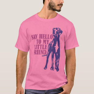 Diga Olá Para Minha Pequena Camiseta De T-Shirt