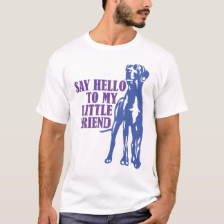Diga Olá Para Minha Pequena Camiseta De T-Shirt