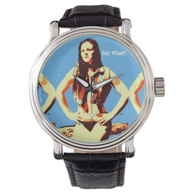 diga que relógio de pulso (Frente)