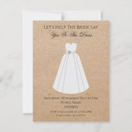 Diga Sim ao Convite do Endereço de Devolução Kraft