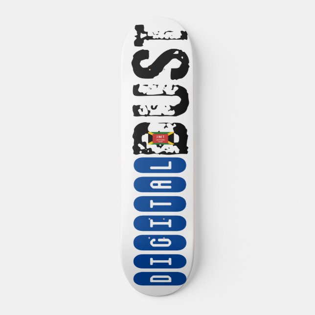 DIGITAL DUST Skateboard (Frente)