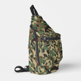 Digital Woodland Military Camouflage Pattern