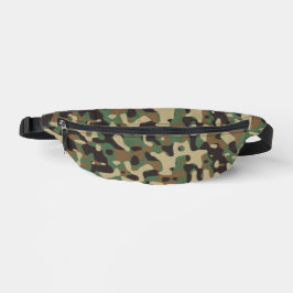 Digital Woodland Military Camouflage Pattern