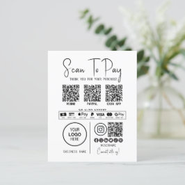 Digitalizar para pagar à empresa Qr Code Pagamento