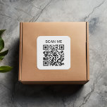 Digitalize o adesivo quadrado de código QR digital<br><div class="desc">Digitalize o adesivo de código QR. Crie seu próprio adesivo de código qr digitalizável personalizado para sua empresa.</div>