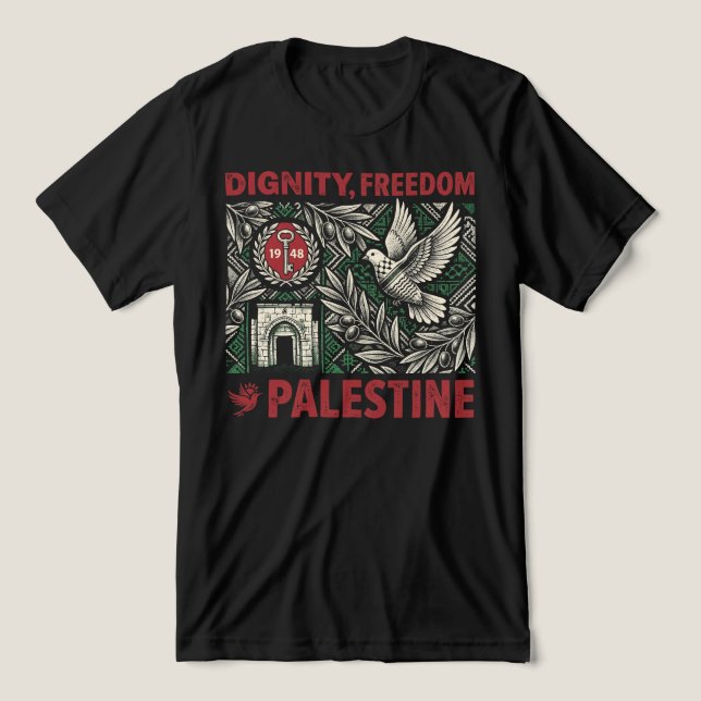 Dignity, Freedom, Palestine (Design frontal)