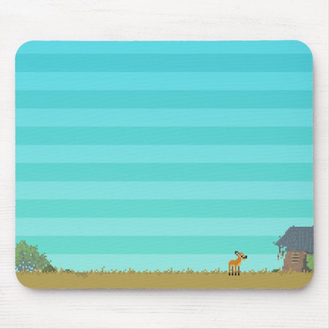 Dikdik - dia ensolarado Mousepad (Frente)