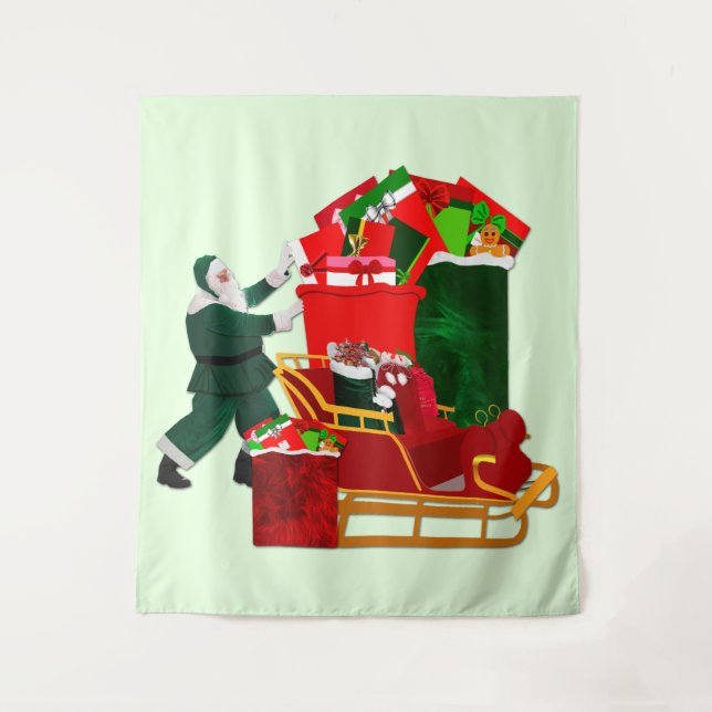 Dilemma Tapeçaria dos papais noeis (Frente)