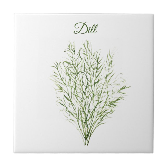 Dill Herb Greenery Kitchen Culinary Green Plant (Frente)