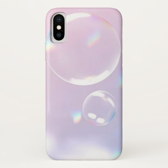 Dimensão Sonhadora: capas de iphone de Bolhas Holo (Verso)