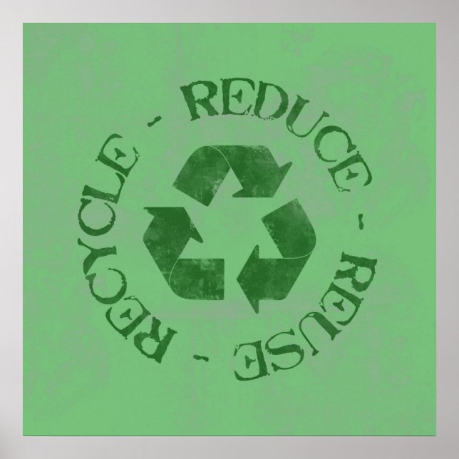 Diminuição da dificuldade Poster do Reciclar de re (Frente)