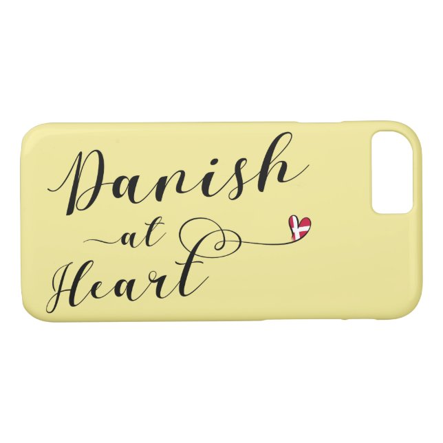 Dinamarquês At Heart Mobile Capa de telefone, Dina (Verso (Horizontal))