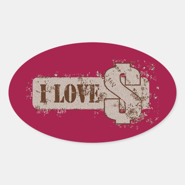 Dinheiro - adesivo (Frente)