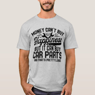 Dinheiro não pode Comprar Feliz Camiseta da Felici