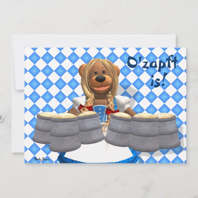 Dinky Bears Bavarian Oktoberfest Zenzi (Frente)