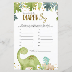 Dino adivinha o que há no jogo da Fralda