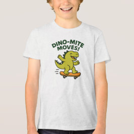 Dino-Mite Moves Cool Skateboarding Dinosaur