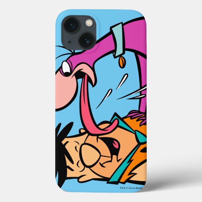 Dino que lambe o Flintstone de Fred (Verso)