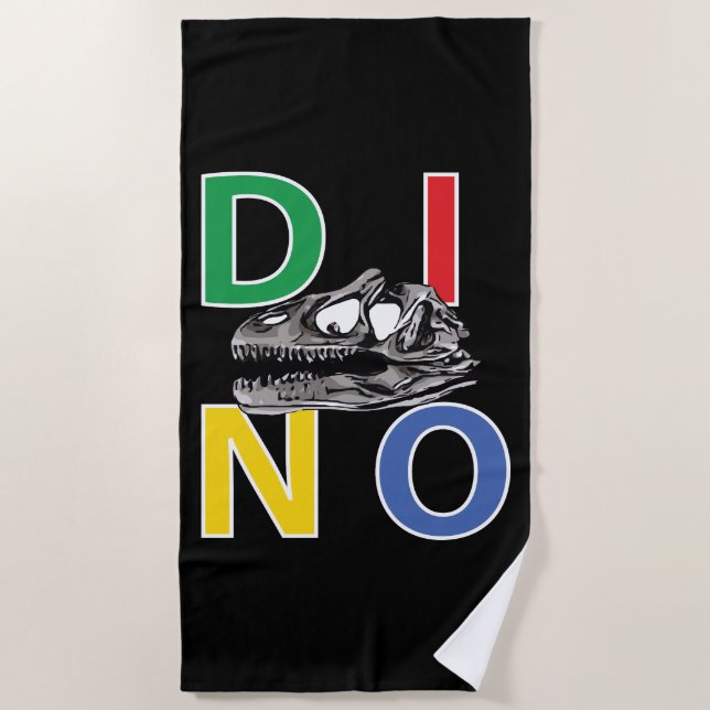 DINO - Toalha de Praia (Frente)