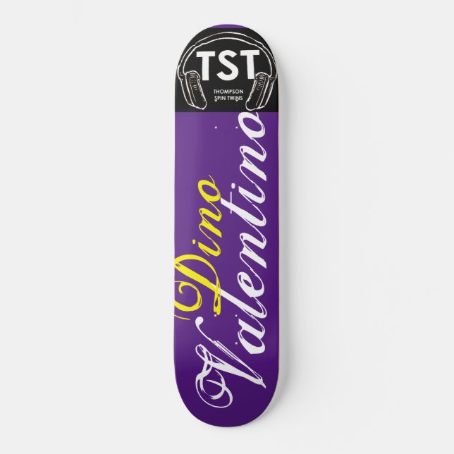 DINO VALENTINO Skateboard (Frente)