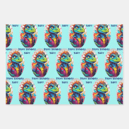 Dinosaur Tough Kid Adicionar Nome 3 Aniversário