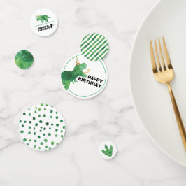 Dinossaur Birthday Confetti