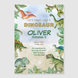 Dinossaur Dino T-rex Aniversações de Aniversário M