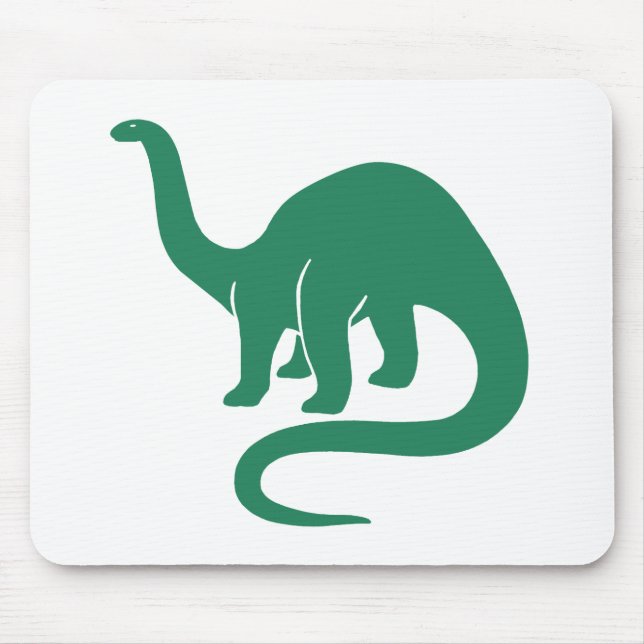 Dinossaur Mousepad - Verde (Frente)