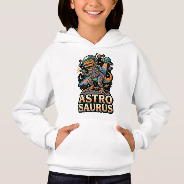 Dinossauro Alien Astro Saurus: Espaço Astronauta R (Frente)