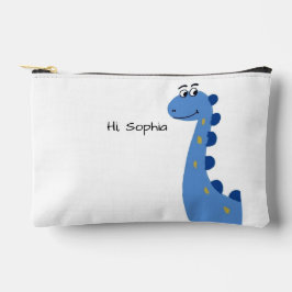 Dinossauro Azul Fofo - Nome Personalizado Sophia