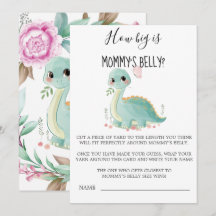 Dinossauro Bonito Como é Grande o Cartões de Barri