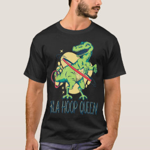 Dinossauro Dançante Hula Hoop Dinossauro Camisa T