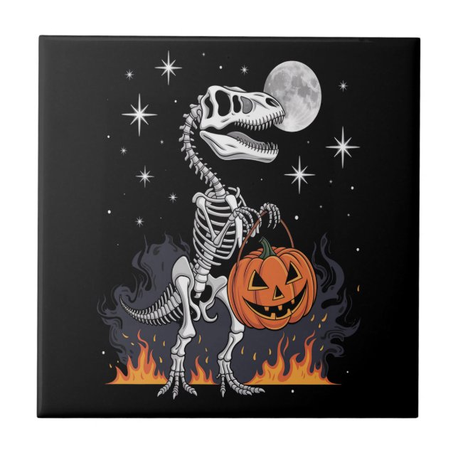 Dinossauro de Halloween Spooky Saurus (Frente)