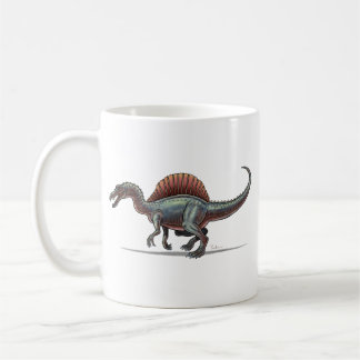 Dinossauro de Spinosaurus da caneca