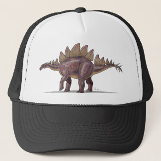 Dinossauro do Stegosaurus do boné de beisebol