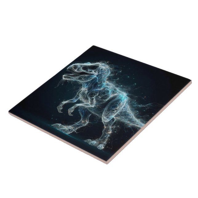 Dinossauro Eetéreo em Um Contexto Místico (Lateral)