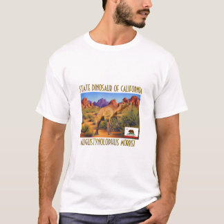 Dinossauro Estadual Da Camisa T Da Califórnia