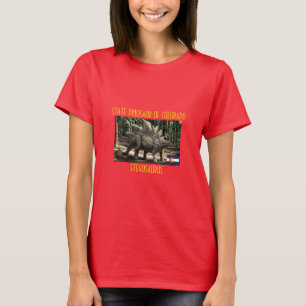 Dinossauro Estatal Da Camisa T Do Colorado