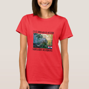 Dinossauro Estatal Da Camisa T Do Missouri