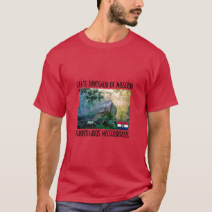 Dinossauro Estatal Da Camisa T Do Missouri