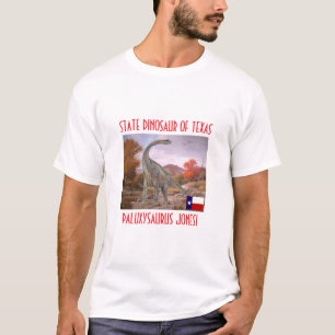 Dinossauro Estatal Da Camisa T Do Texas