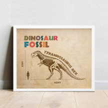 Dinossauro Fóssil 4 Poster